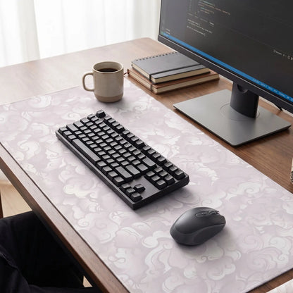 apercu sous main bureau blanc