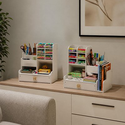 Deux Organisateur de bureau 