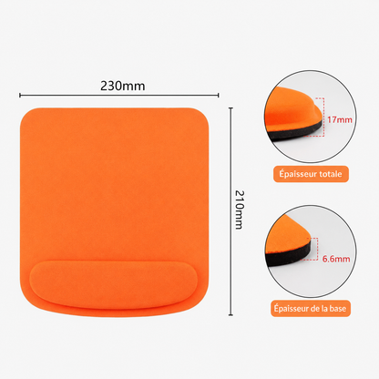 dimensions du tapis de souris ergonomique