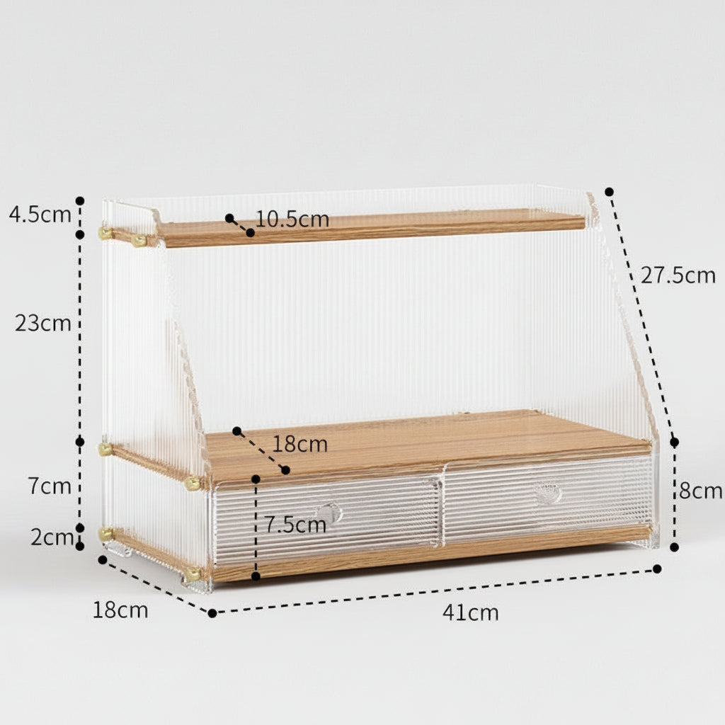etagere de bureau apparence