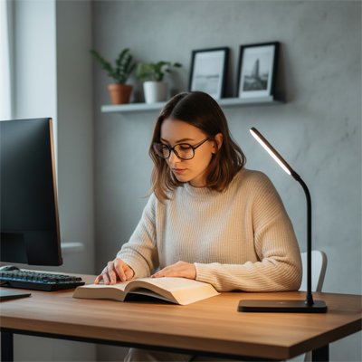 Lampe de bureau donne eclairage