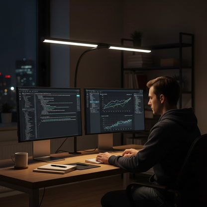Lampe de bureau LED | Ajustable avec Port USB