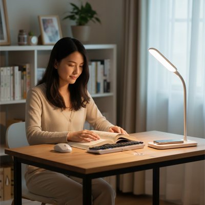 Lampe de bureau utile