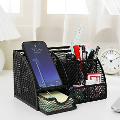 Organisateur de bureau avec telephone 