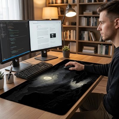Sous main bureau nuit