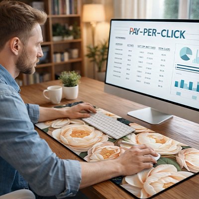 Sous main bureau pêche