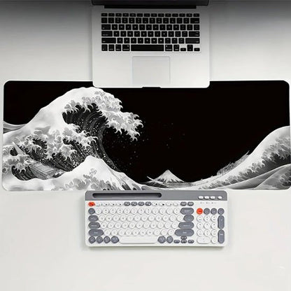 Sous main bureau sur bureau