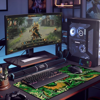 Sous main bureau vert pour bureau
