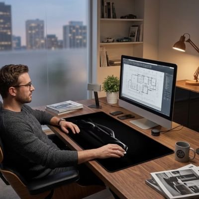 Sous main bureau voiture