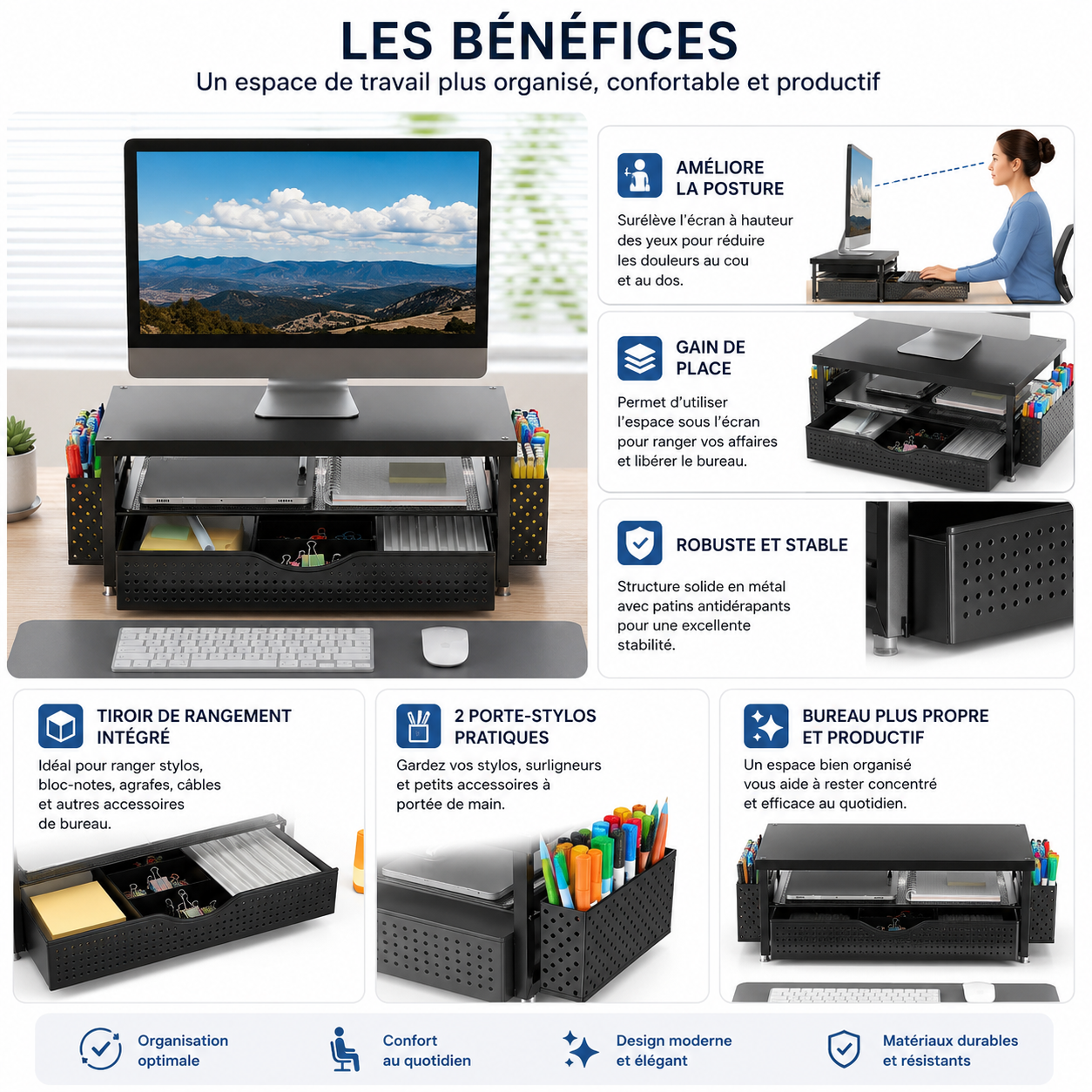 support ordinateur et ses benefices