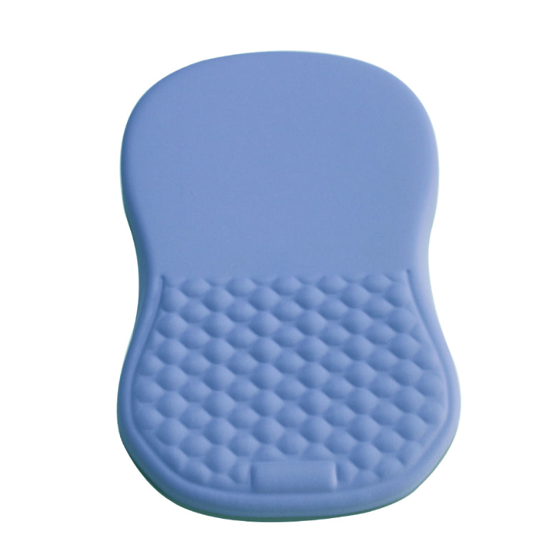 tapis de souris ergonomique bleu