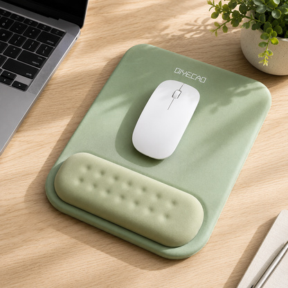 tapis de souris ergonomique vert