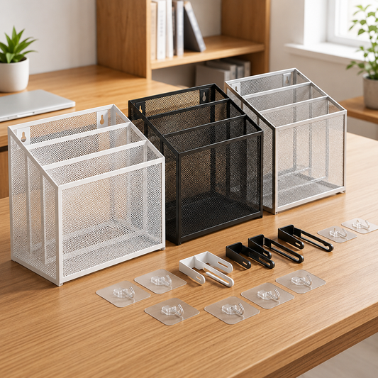 trois organisateurs de bureau